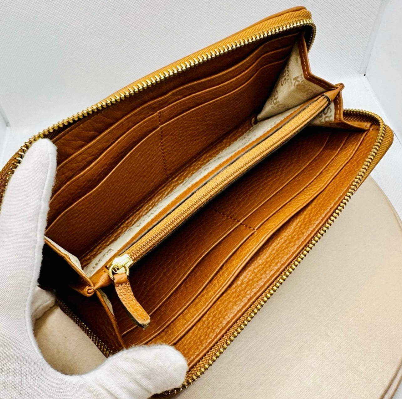 Michael Kors Jet Set Brown Leather Wallet