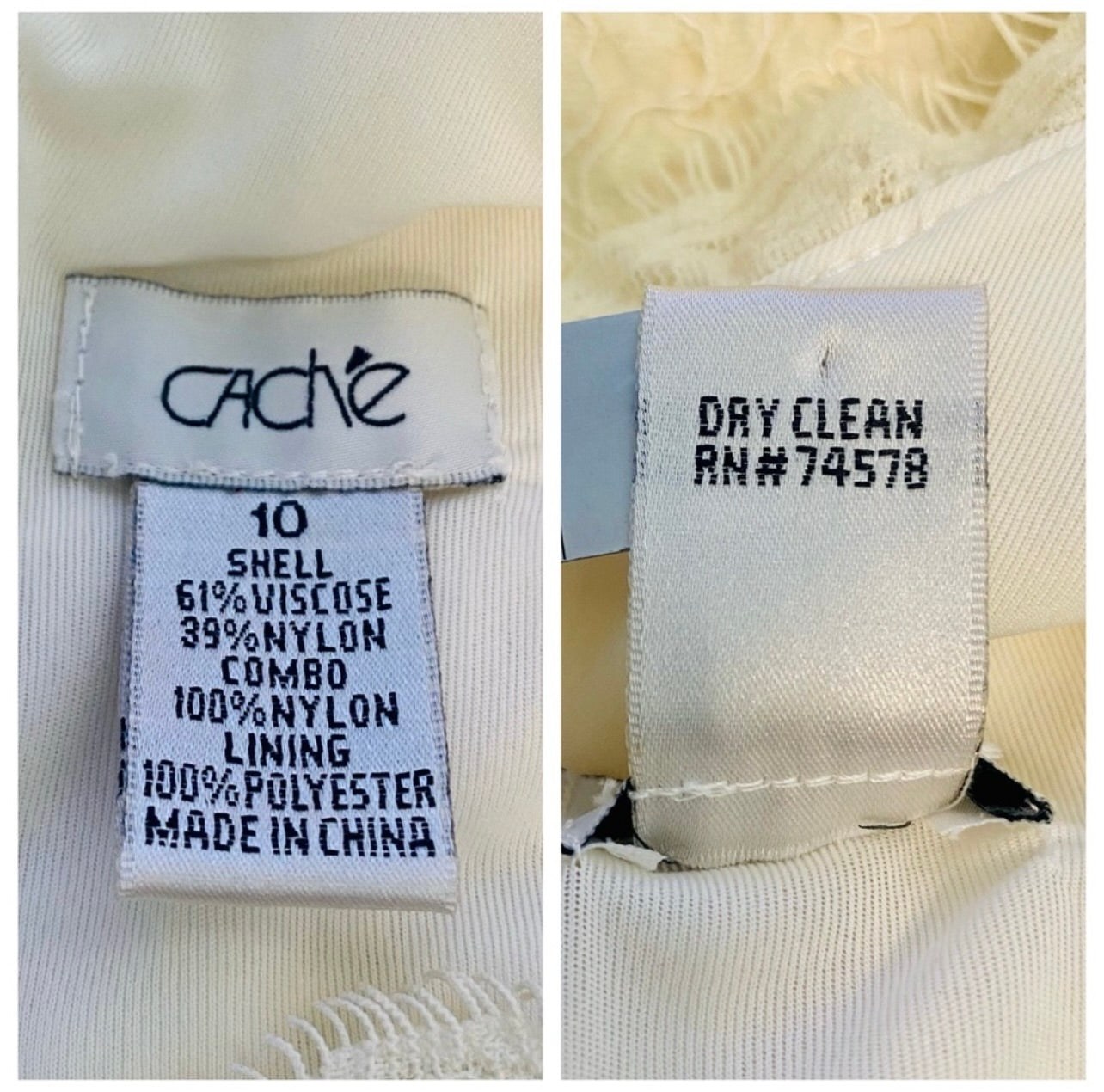 Cache Womens Ivory Floral Lace Sleeveless Sheath Dress