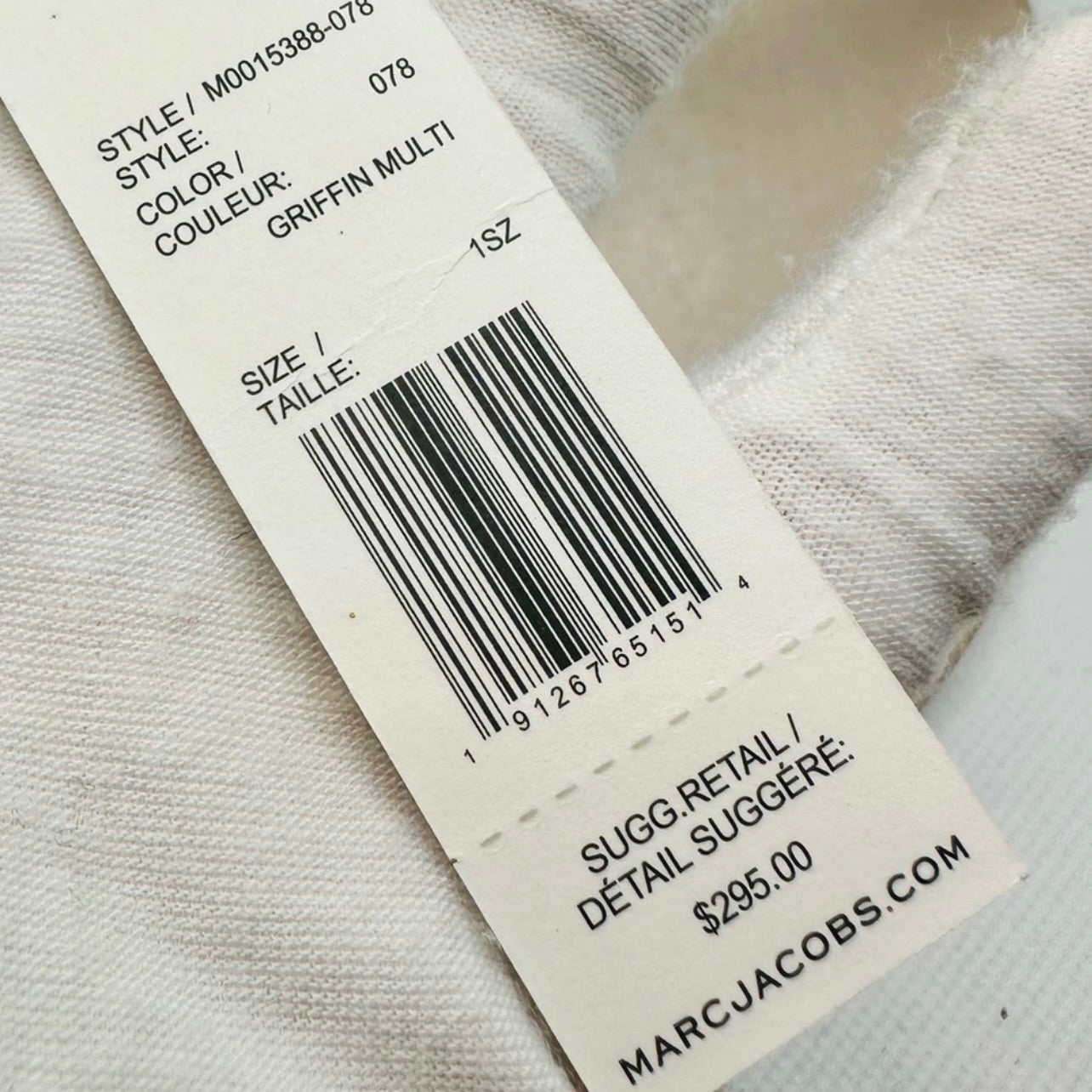 New Marc Jacobs Playback Paint Splash Faux Leather Crossbody Bag