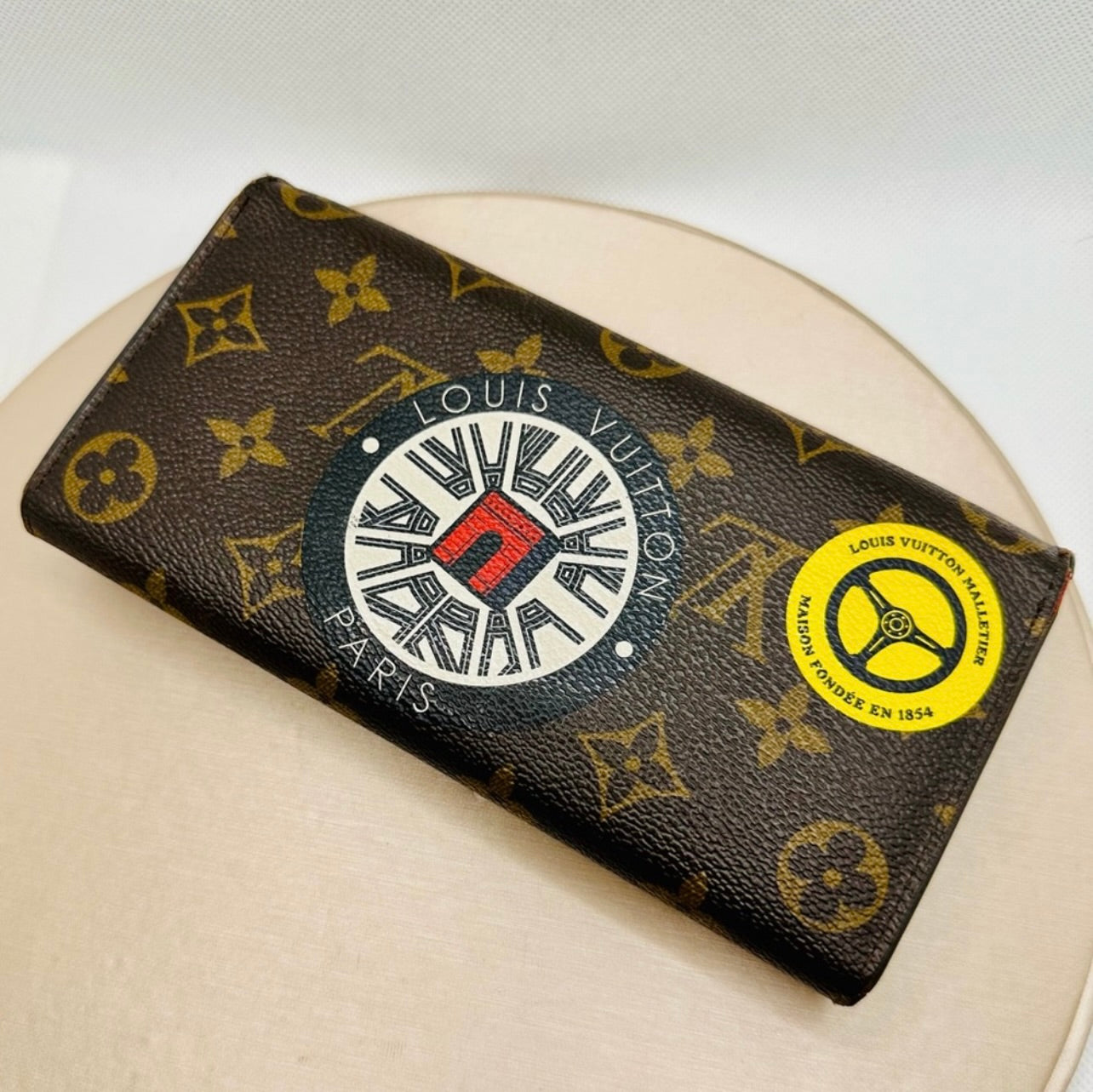 Louis Vuitton Monogram Limited Edition World Tour Sarah Wallet