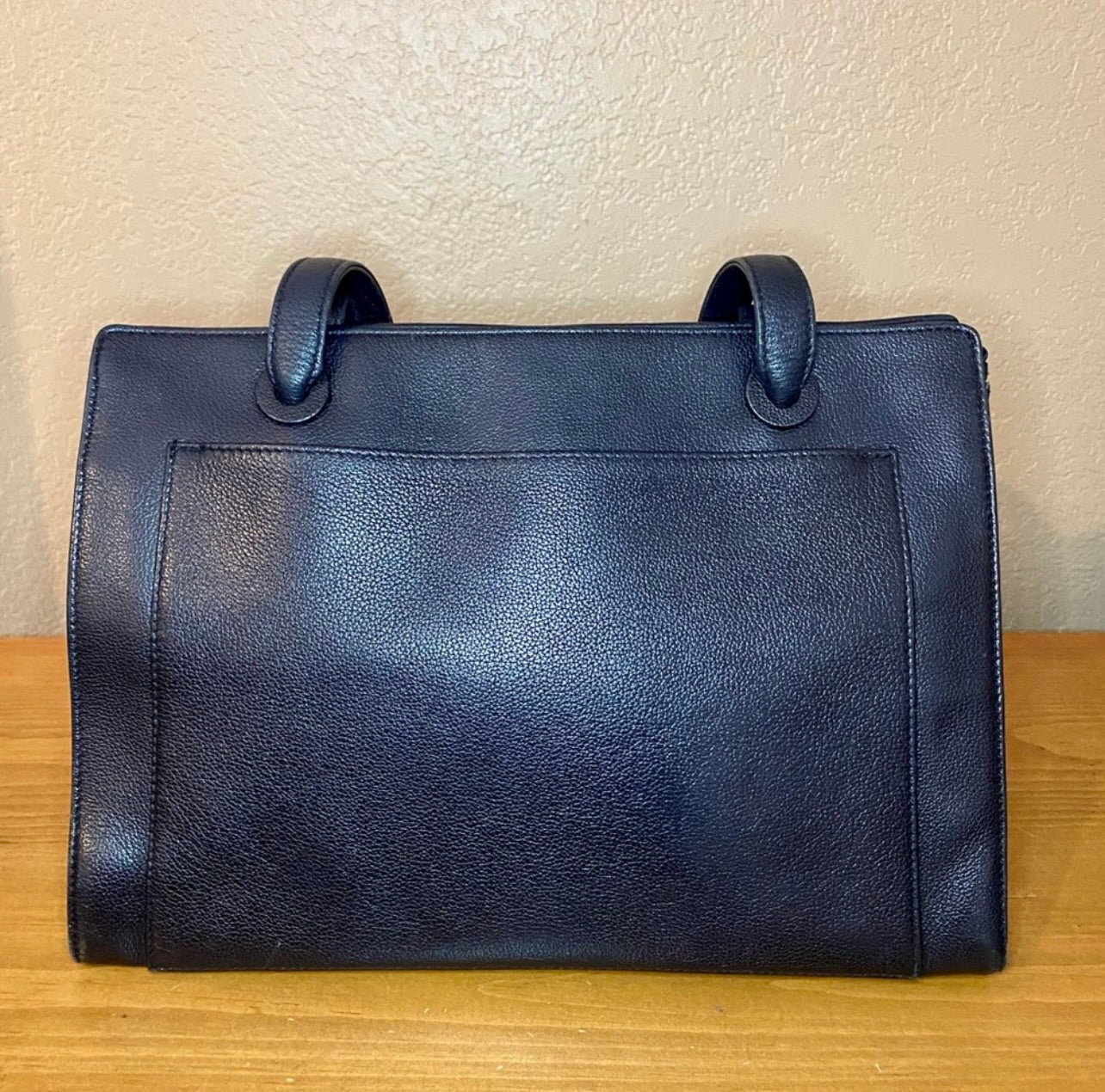 Vintage CHANEL CC Black Caviar Leather Shoulder Bag