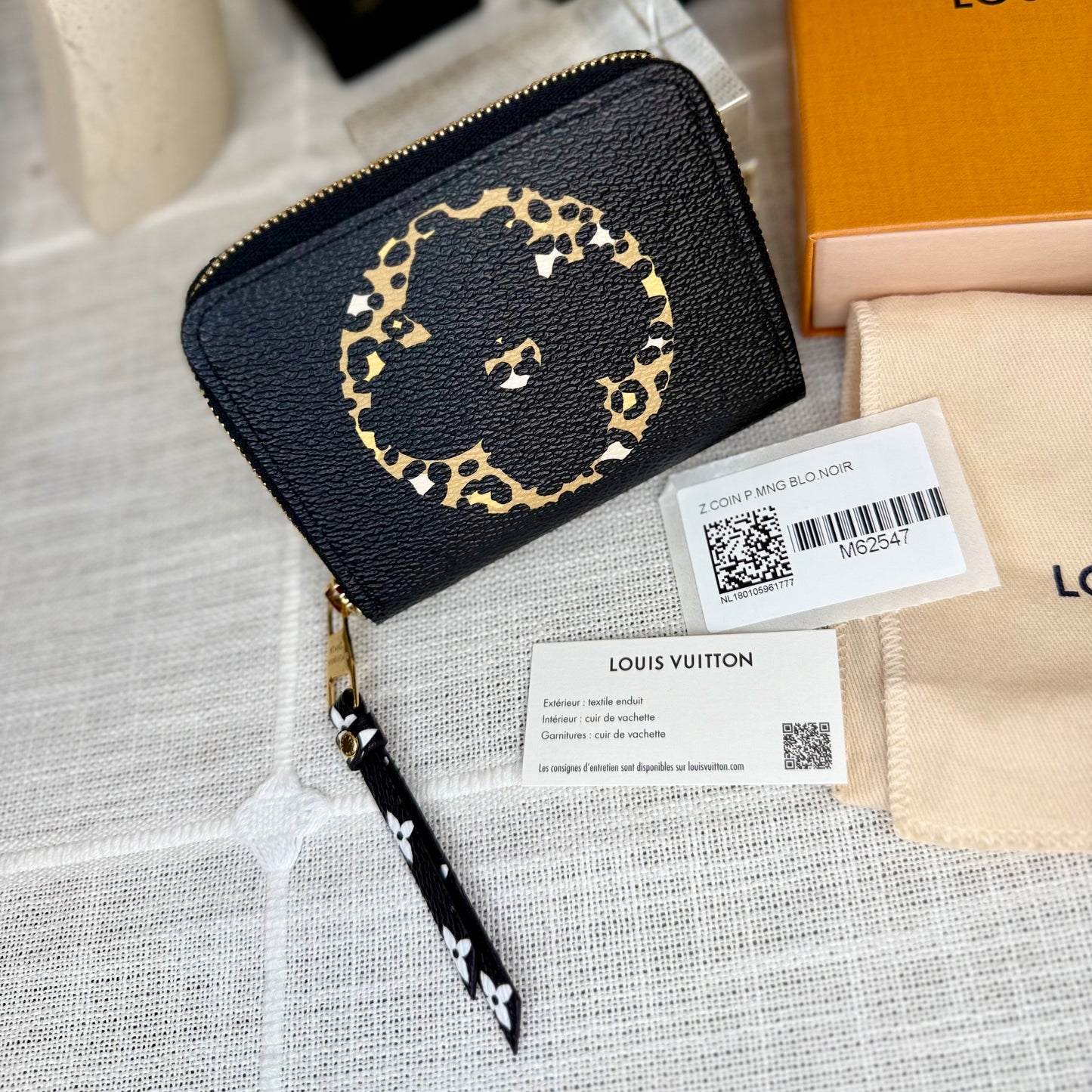 Louis Vuitton Monogram Giant Jungle Zippy Coin Purse