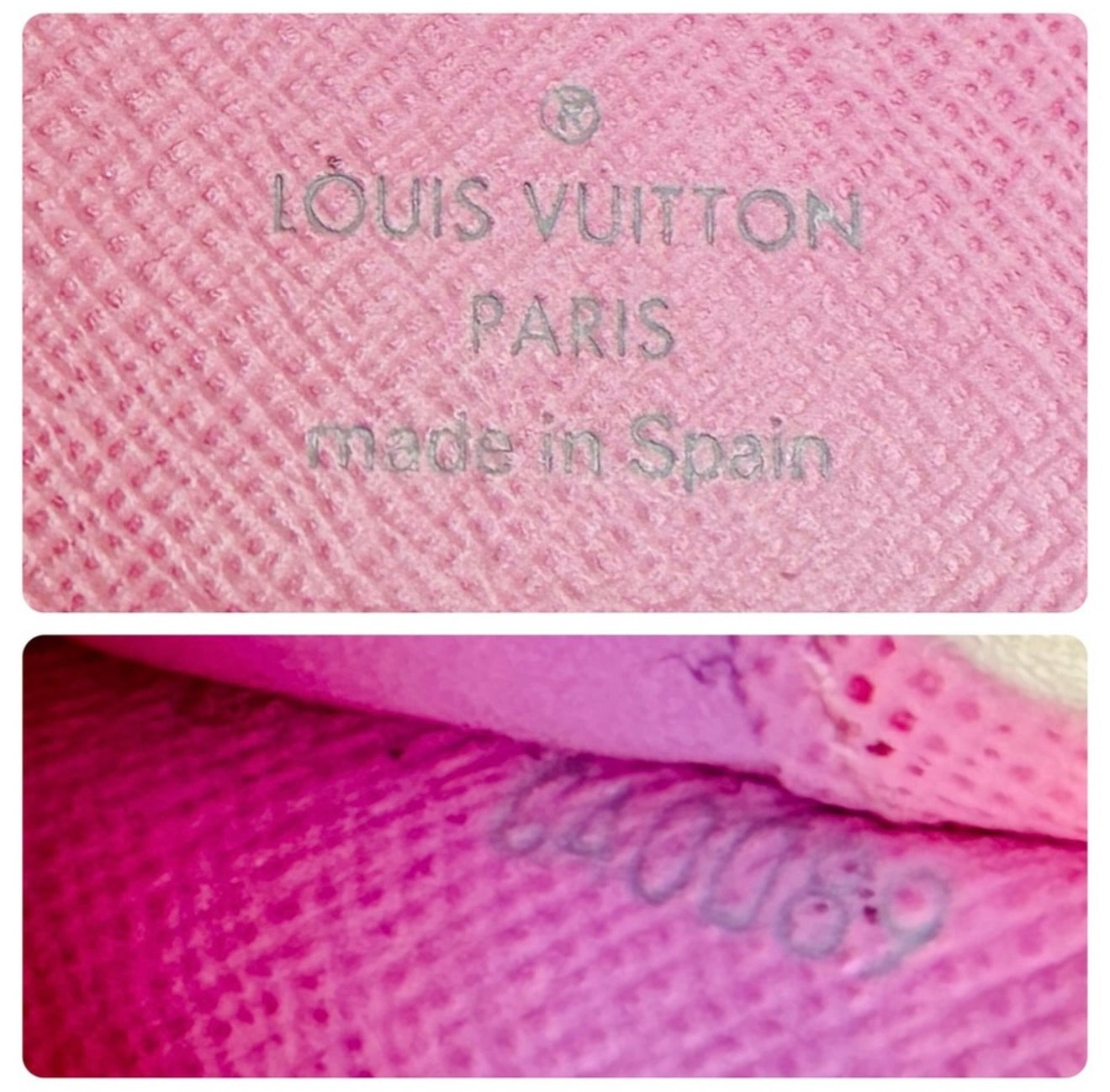 EUC Louis Vuitton x Takashi Murakami White Portefeuille Insolite Monogram Wallet