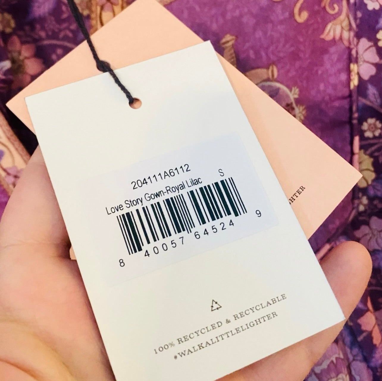 New Spell & the Gypsy Collective Royal Lilac Love Story Gown