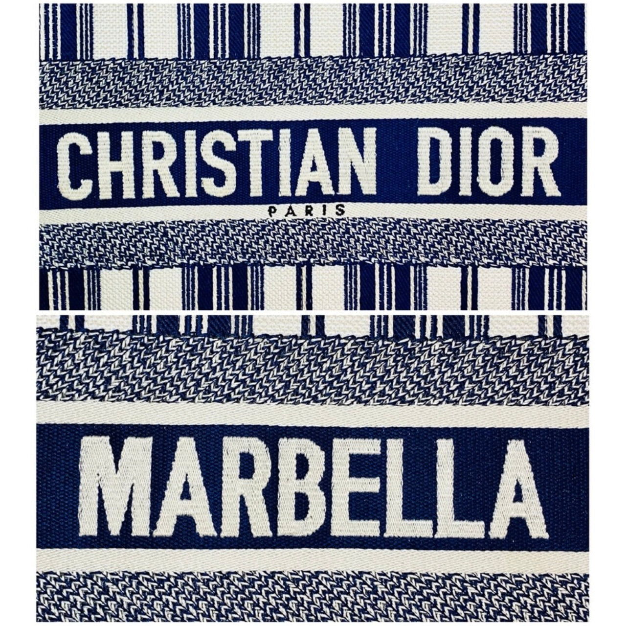 EUC Christian Dior Marbella 2019 Beach Collection Dioriviera Book Tote