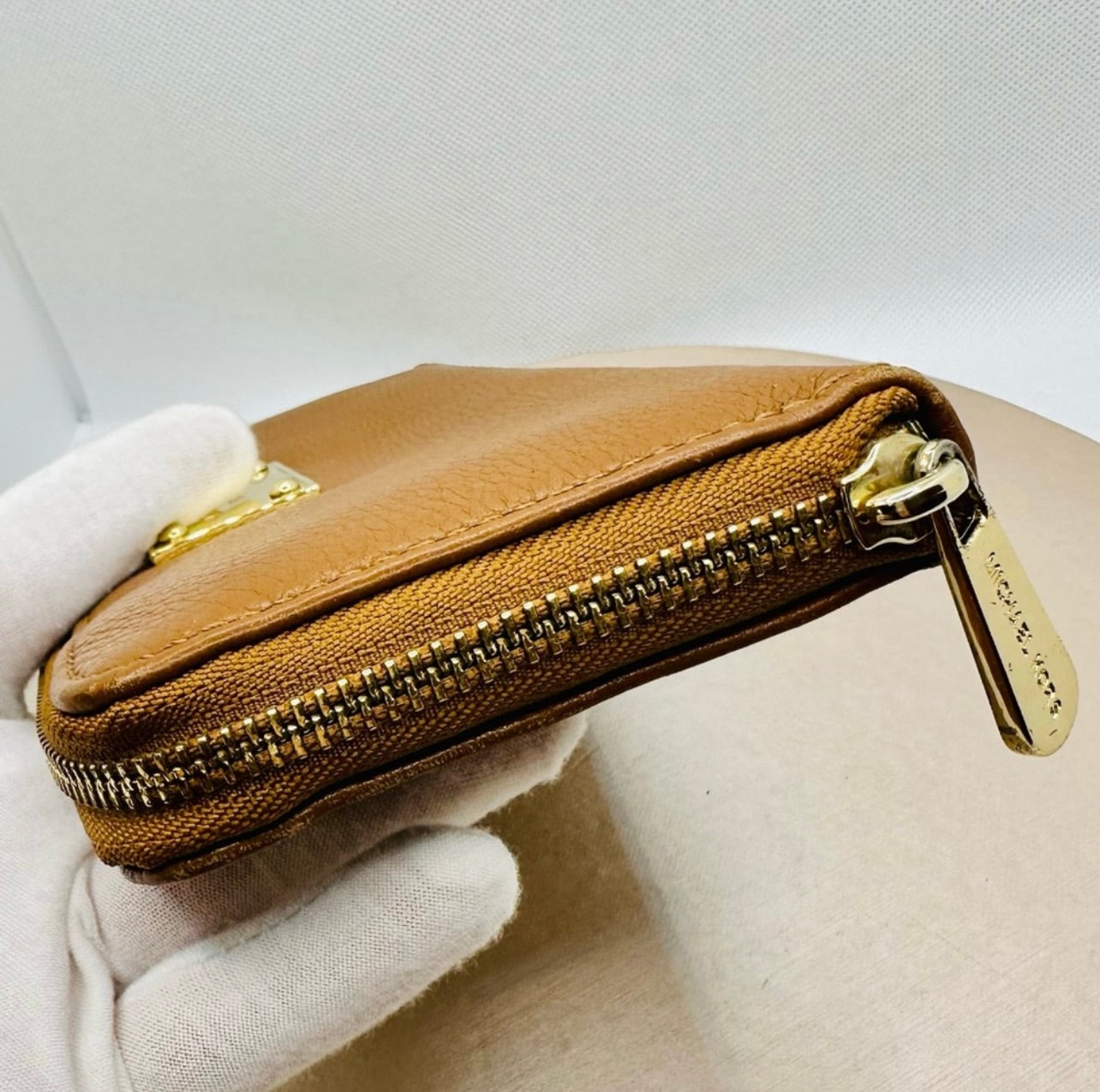 Michael Kors Jet Set Brown Leather Wallet