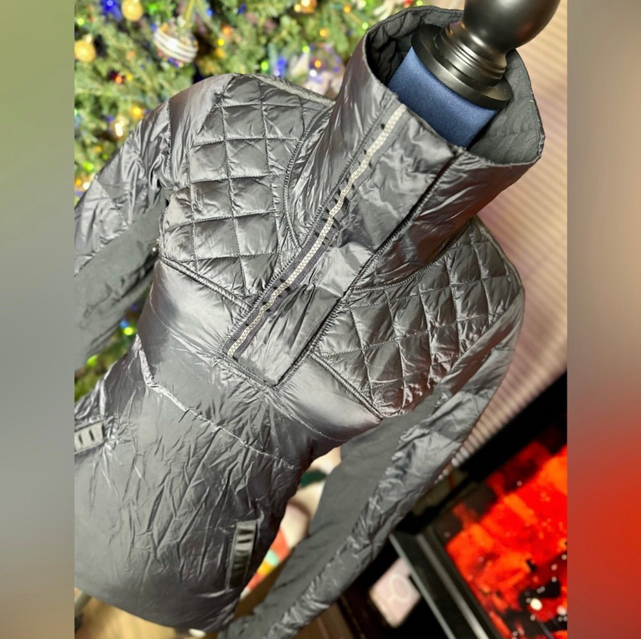 Lululemon Black What The Fluff Goose Down Jacket