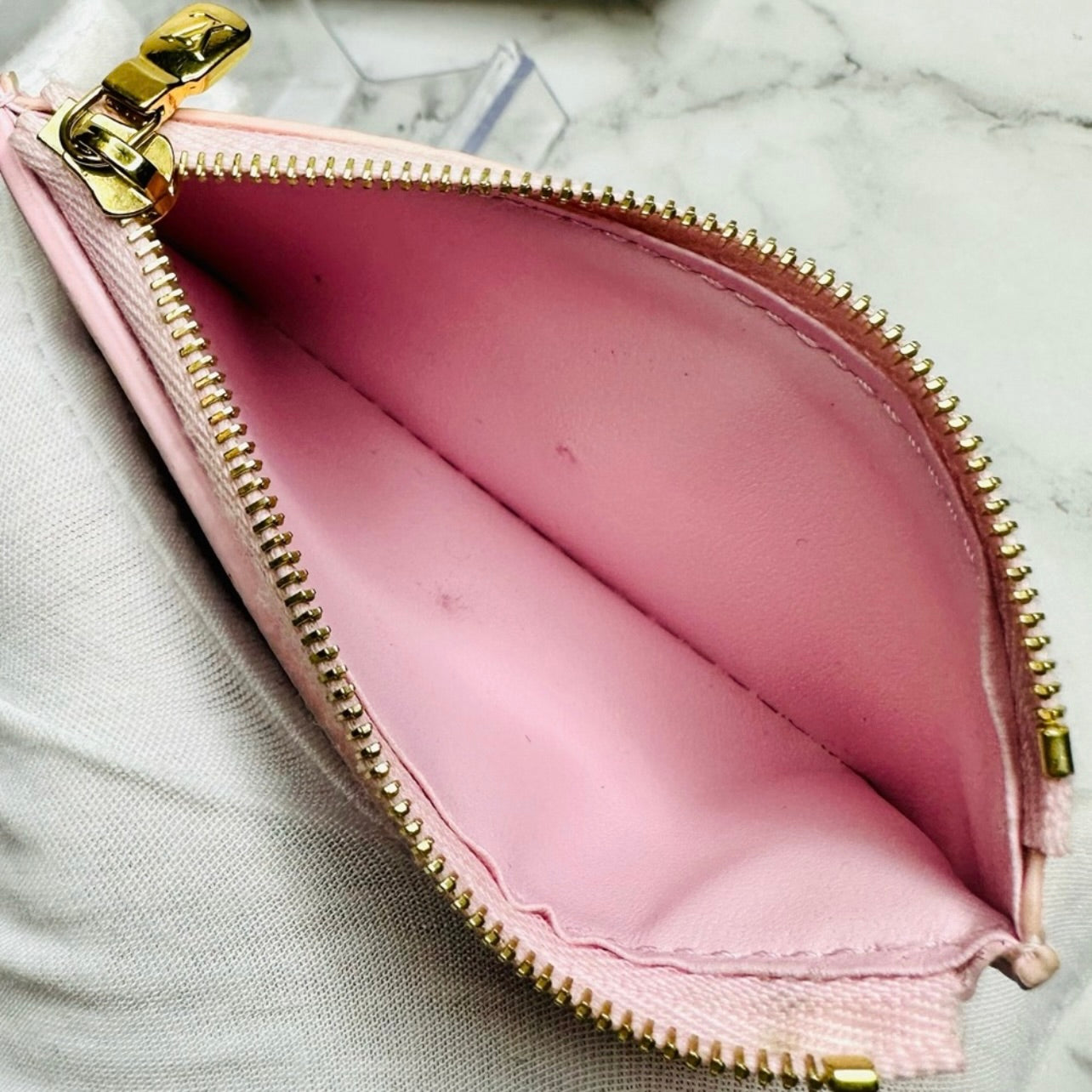 Louis Vuitton Victorine Rose & Yellow 2021 By The Pool Wallet