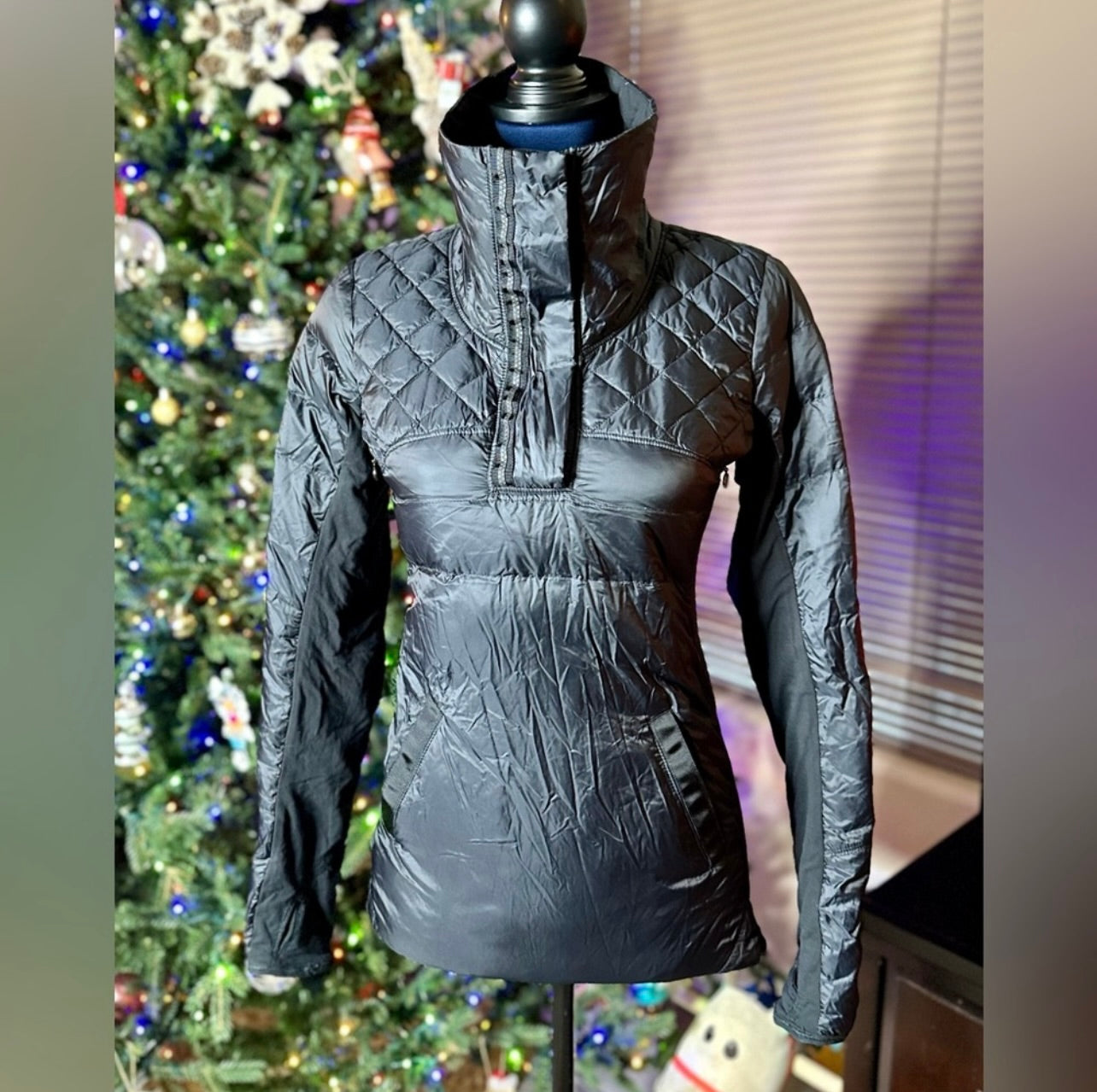 Lululemon Black What The Fluff Goose Down Jacket