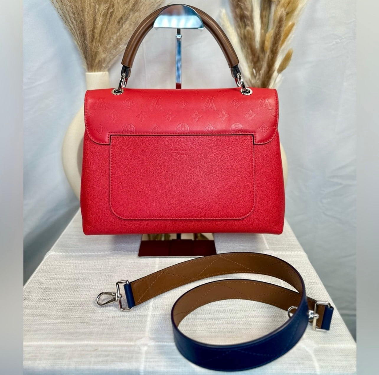 Louis Vuitton Rubis Monogram Leather Very One Handle Bag