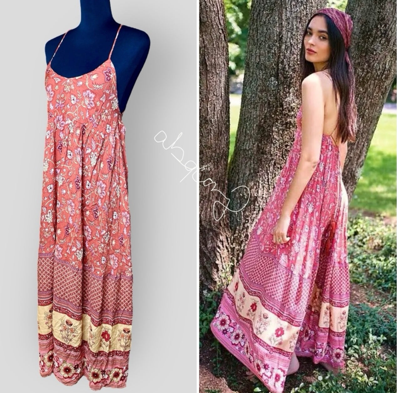 New Spell & the Gypsy Collective Portobello Road Strappy Maxi Dress