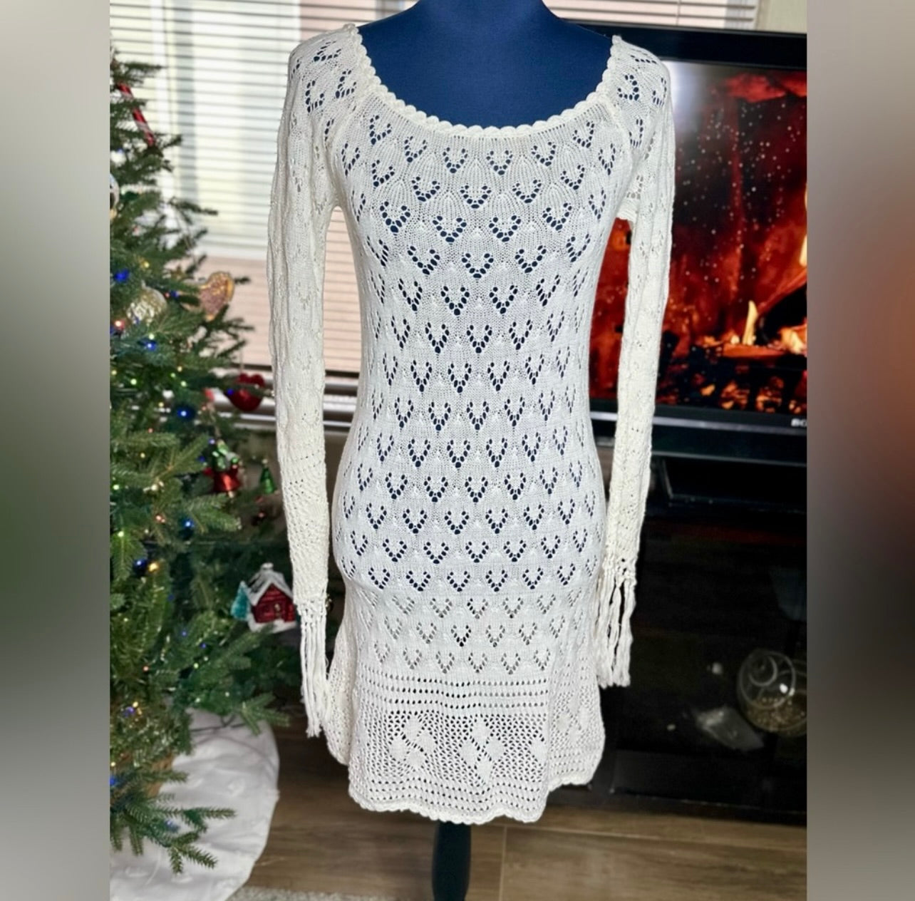 Spell & the Gypsy Collective White Leila off the Shoulder Mini Dress