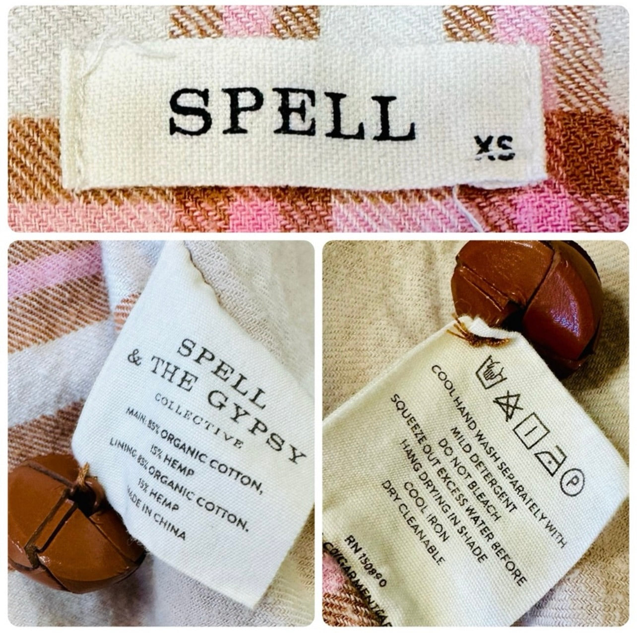 Spell & the Gypsy Collective Organic Cotton Musk Base Camp Trench Coat