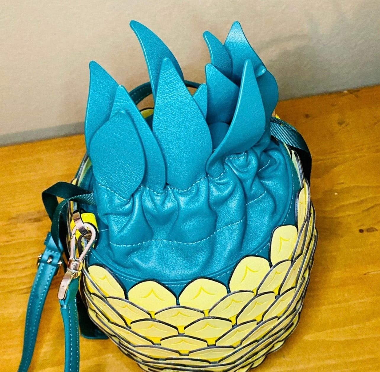 New Kate Spade New York Leather Pineapple Crossbody