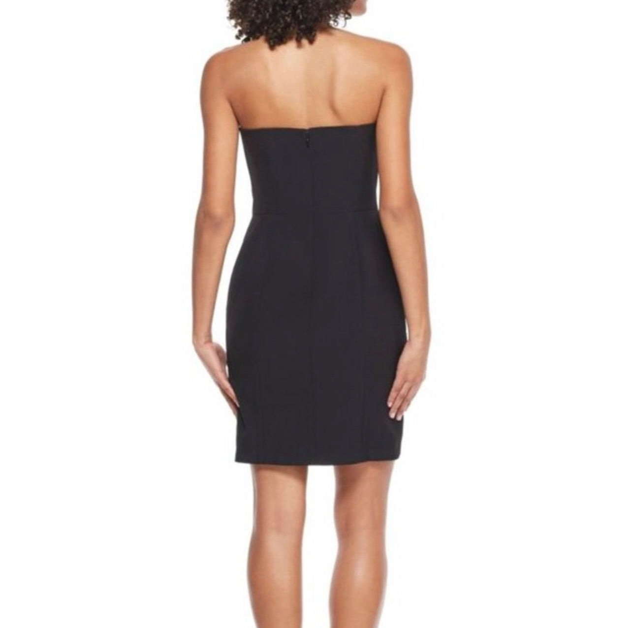 NWT Clover & Sloane Black Strapless Perry Sheath Dress