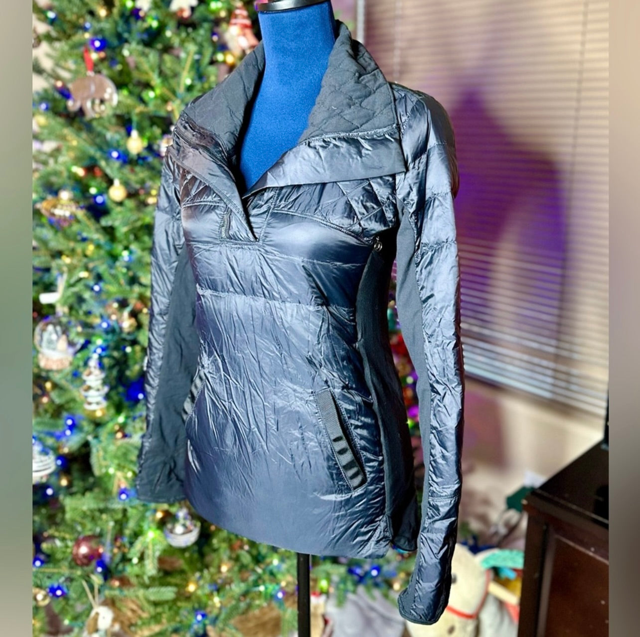 Lululemon Black What The Fluff Goose Down Jacket