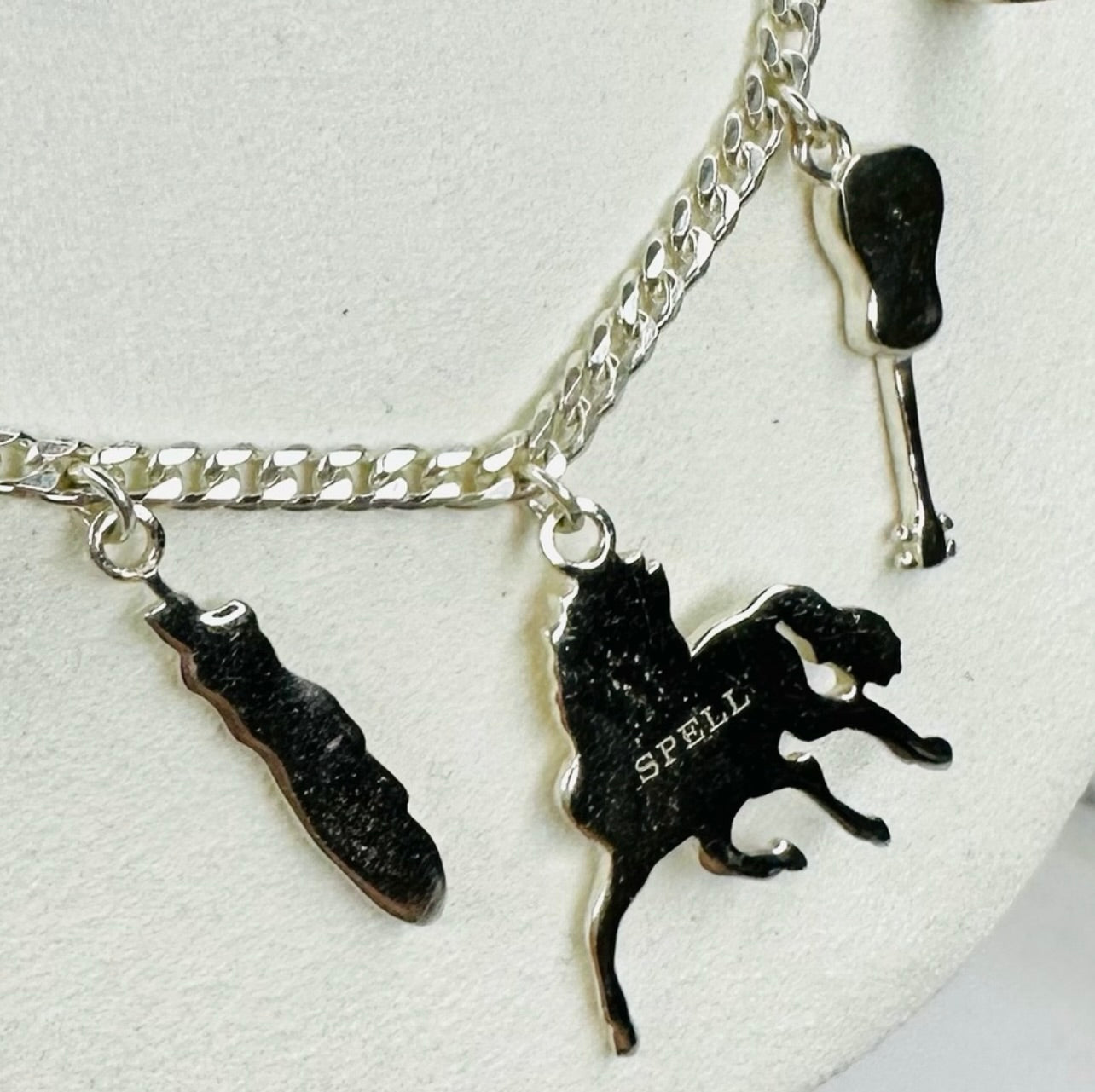 EUC Spell & The Gypsy Sterling Silver Meadowland Charm Necklace