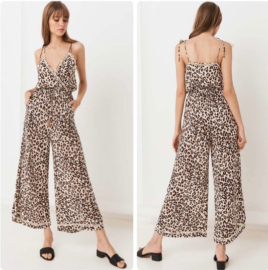New Spell & the Gypsy Collective Bodhi Leopard Jumpsuit