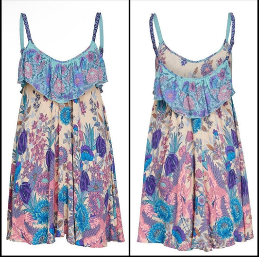 Spell & the Gypsy Collective Mermaid Print Siren Song Mini Dress