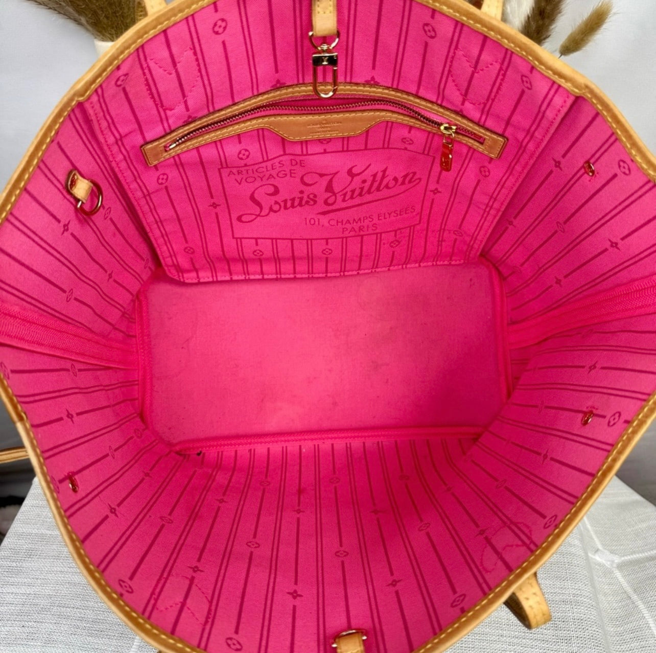 Louis Vuitton Limited Edition Stephen Sprouse Monogram Roses Neverfull MM Bag