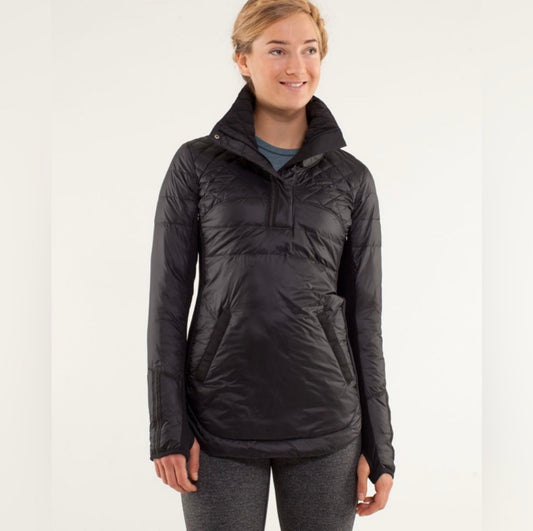Lululemon Black What The Fluff Goose Down Jacket