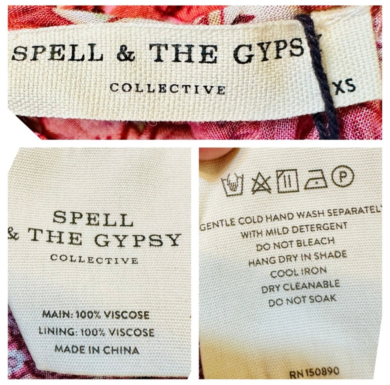 New Spell & the Gypsy Collective Portobello Road Strappy Maxi Dress