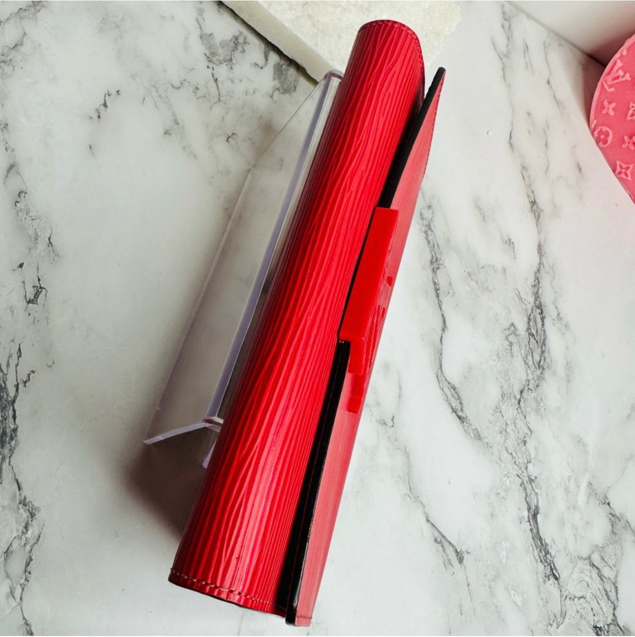 Louis Vuitton Red Epi Leather Louise Wallet