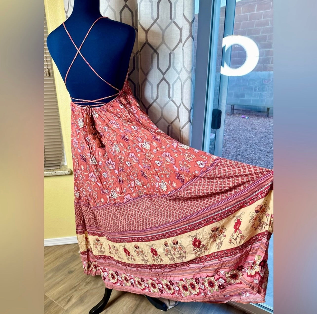 New Spell & the Gypsy Collective Portobello Road Strappy Maxi Dress