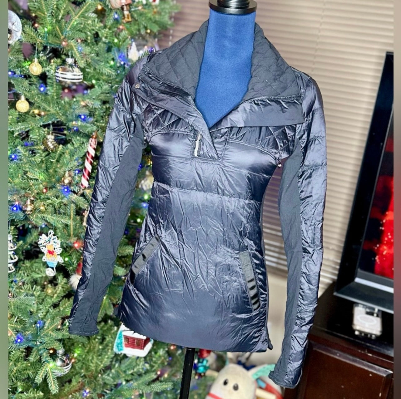 Lululemon Black What The Fluff Goose Down Jacket