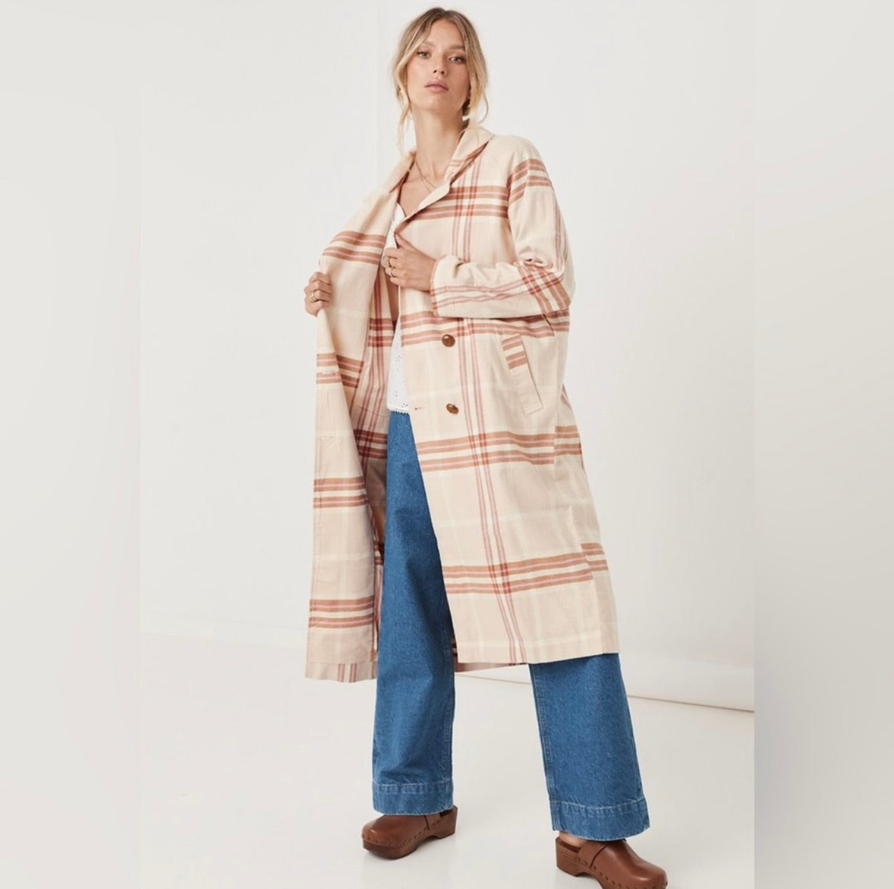 Spell & the Gypsy Collective Organic Cotton Musk Base Camp Trench Coat