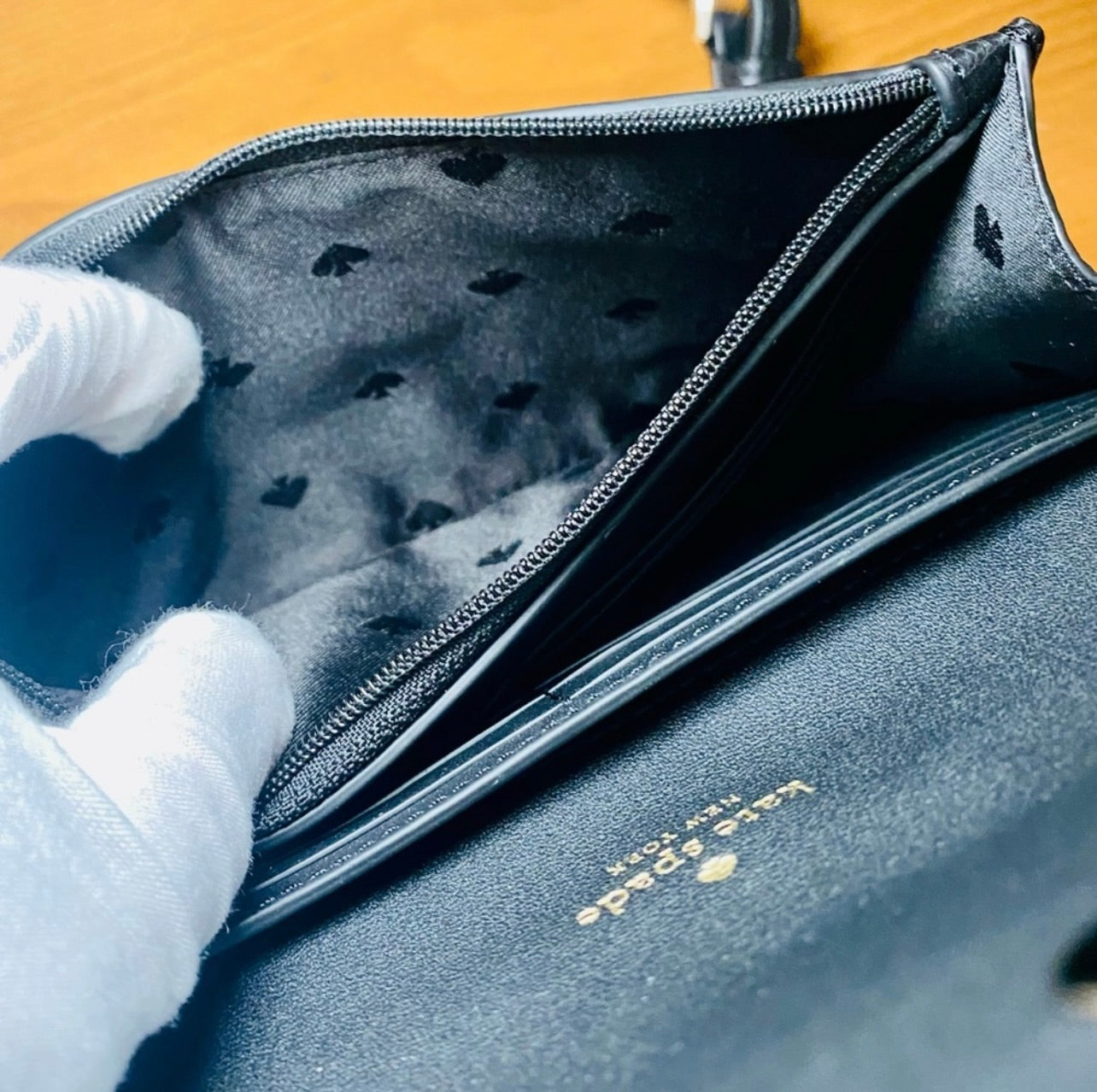 New Kate Spade Black Pebbled Leather Marti Crossbody