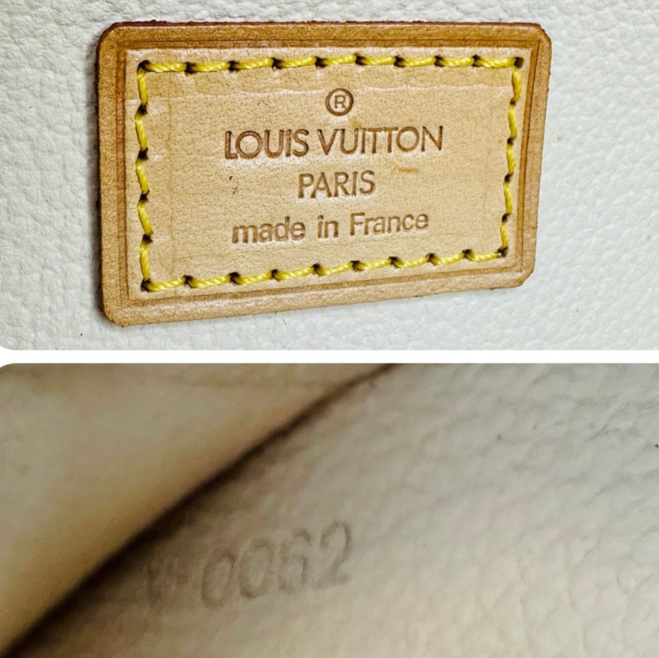 Vintage Louis Vuitton Monogram Trousse Brush PM Cosmetic Pouch