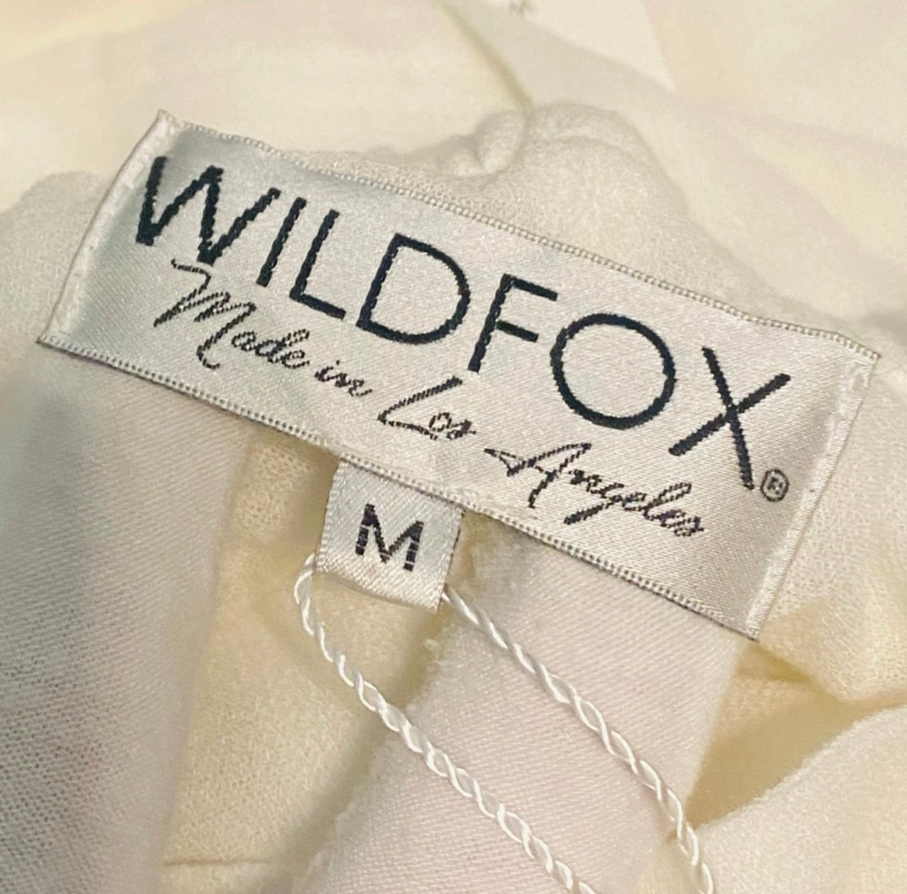 NWT! Wildfox COUTURE White Starlet Loren High Waisted Flared Pants