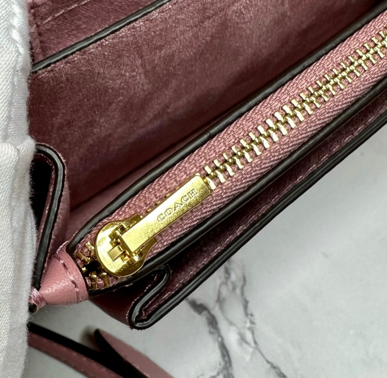 Coach Linear Quilted Pink Nappa Leather 2 Way Belt Bag Shoulder Bag