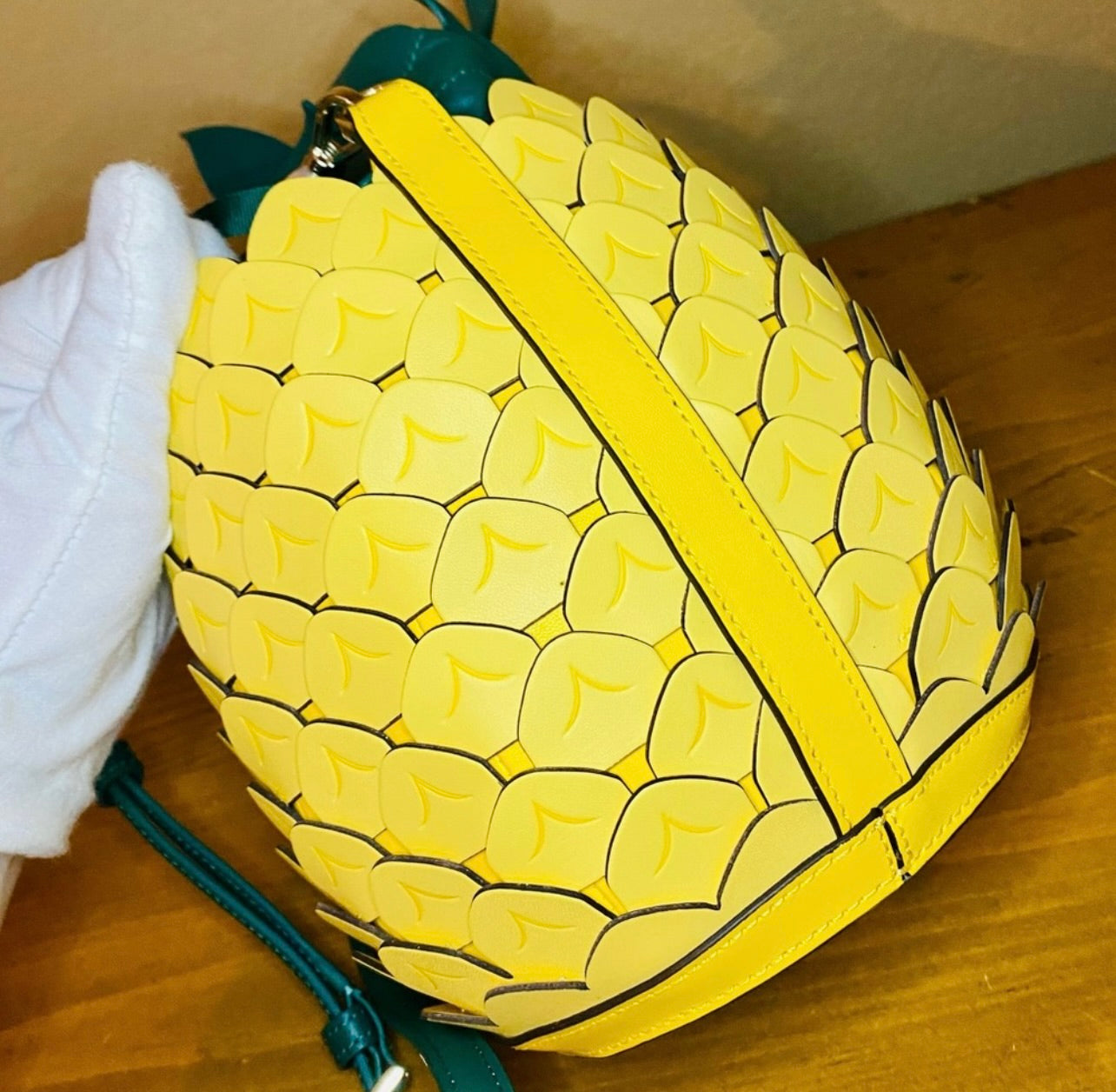 New Kate Spade New York Leather Pineapple Crossbody