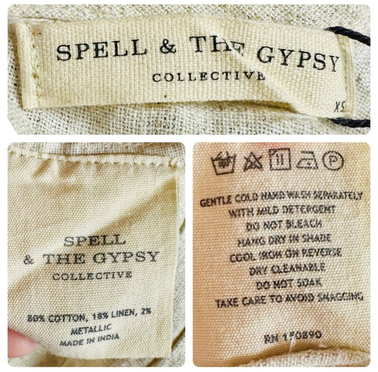 New Spell & the Gypsy Collective Biscuit Lola Tunic Dress