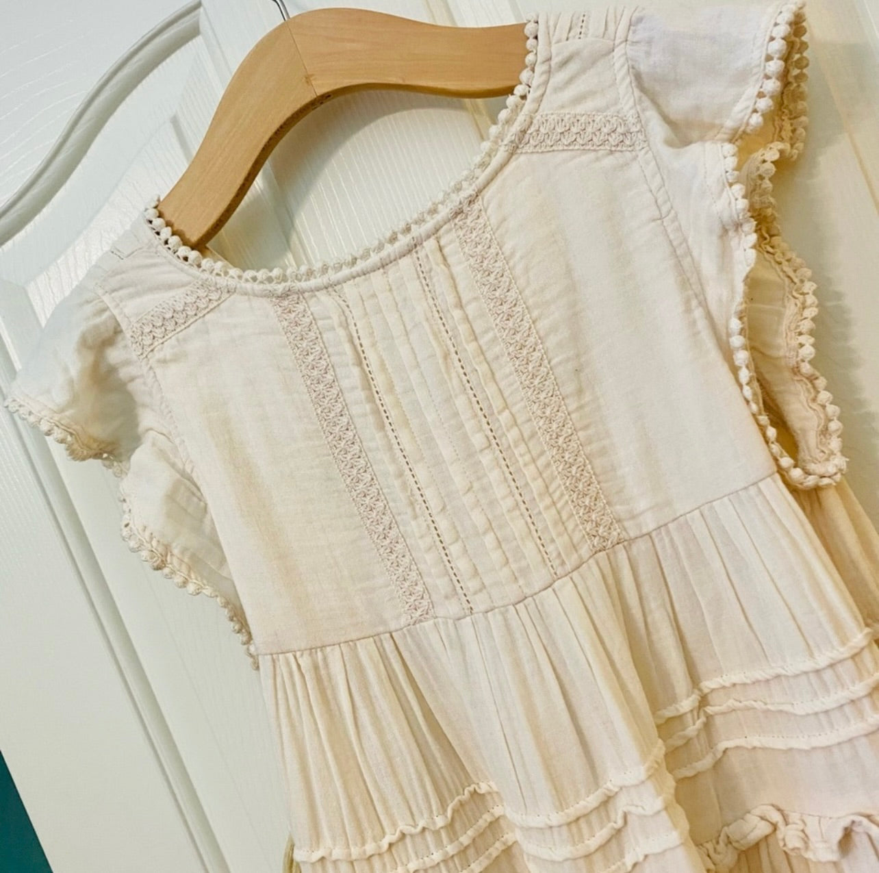 Spell & the Gypsy Collective Sand Beige Hanalei Midi Dress