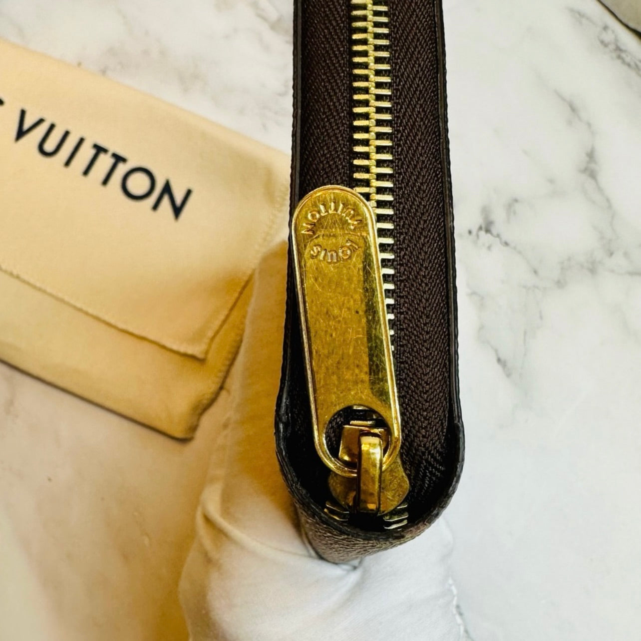 Louis Vuitton Reverse Monogram Giant Pattern Zippy Wallet