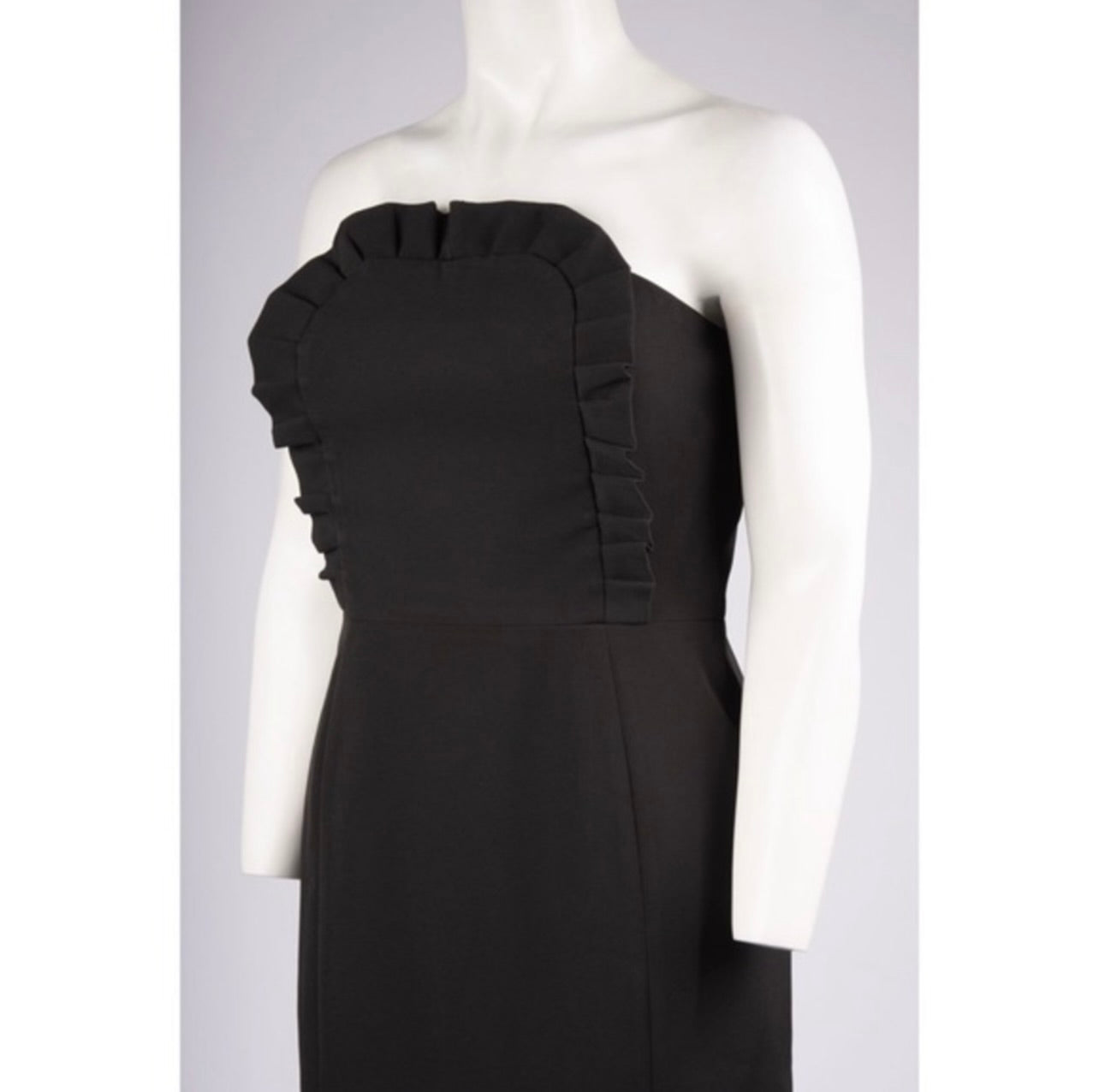 NWT Clover & Sloane Black Strapless Perry Sheath Dress