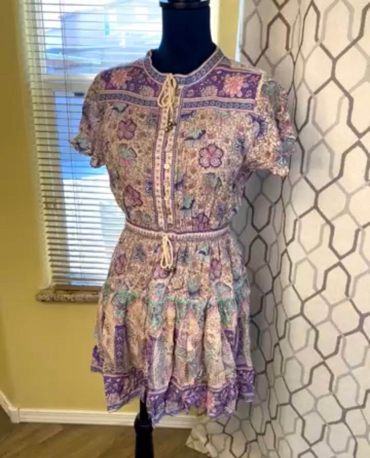 Spell & the Gypsy Collective Lilac Poinciana Mini Playdress