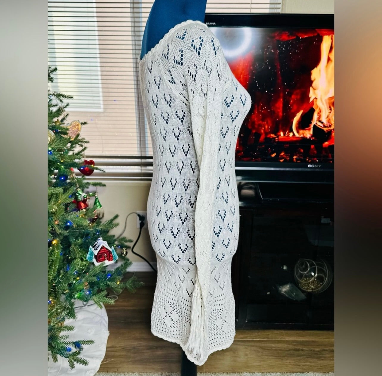 Spell & the Gypsy Collective White Leila off the Shoulder Mini Dress