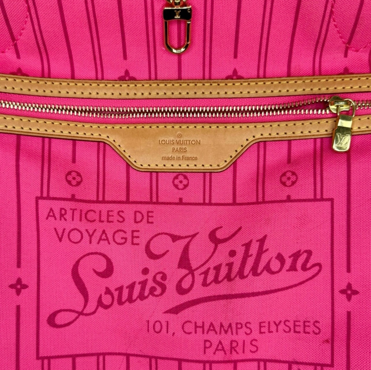 Louis Vuitton Limited Edition Stephen Sprouse Monogram Roses Neverfull MM Bag