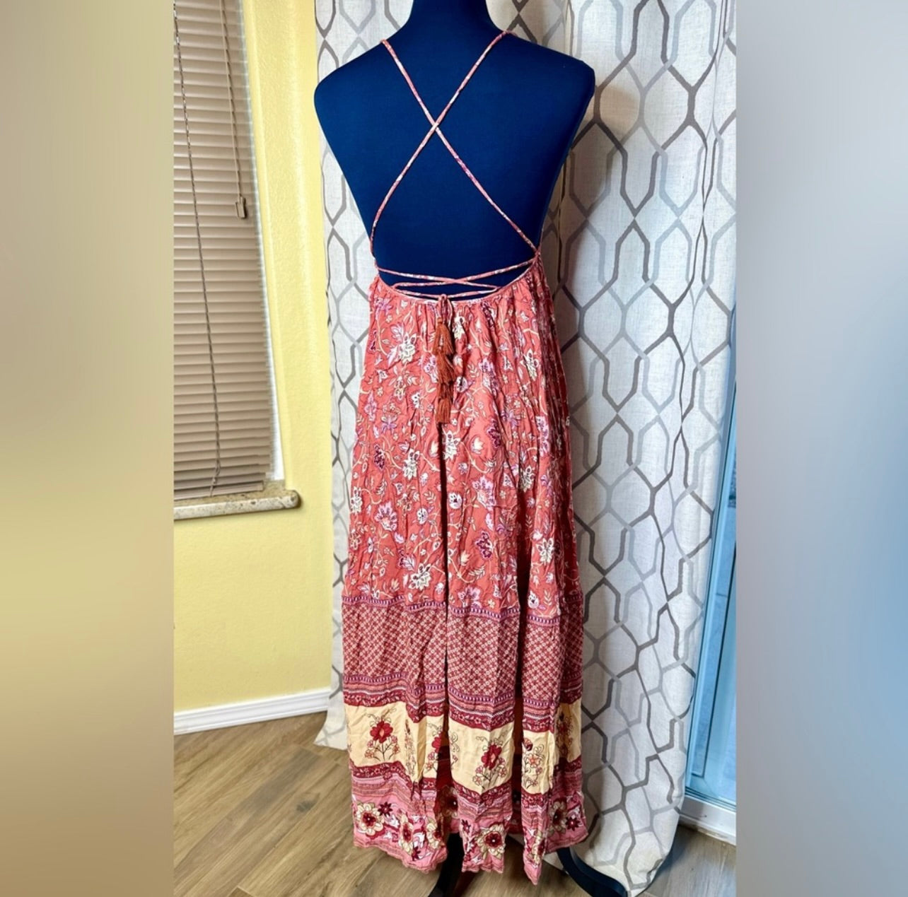 New Spell & the Gypsy Collective Portobello Road Strappy Maxi Dress