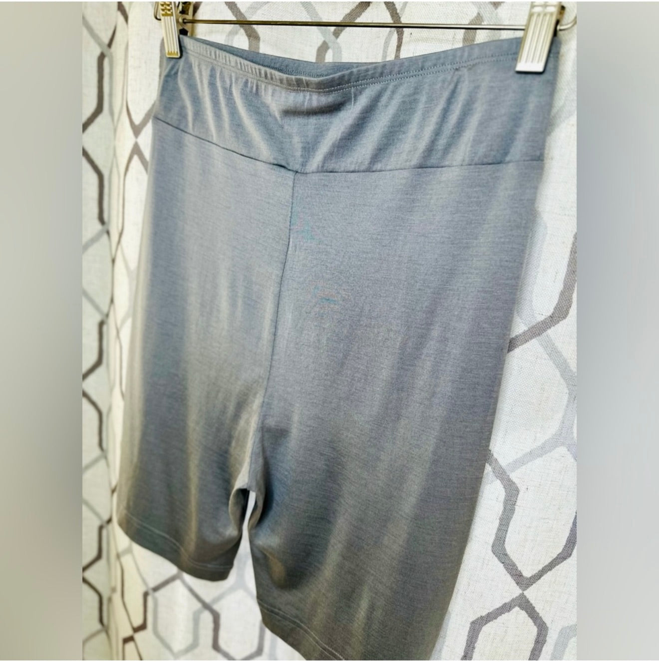 NEW! SilkBody Perfect Gray Anti-Chafe High Waist Silkspun Biker Shorts