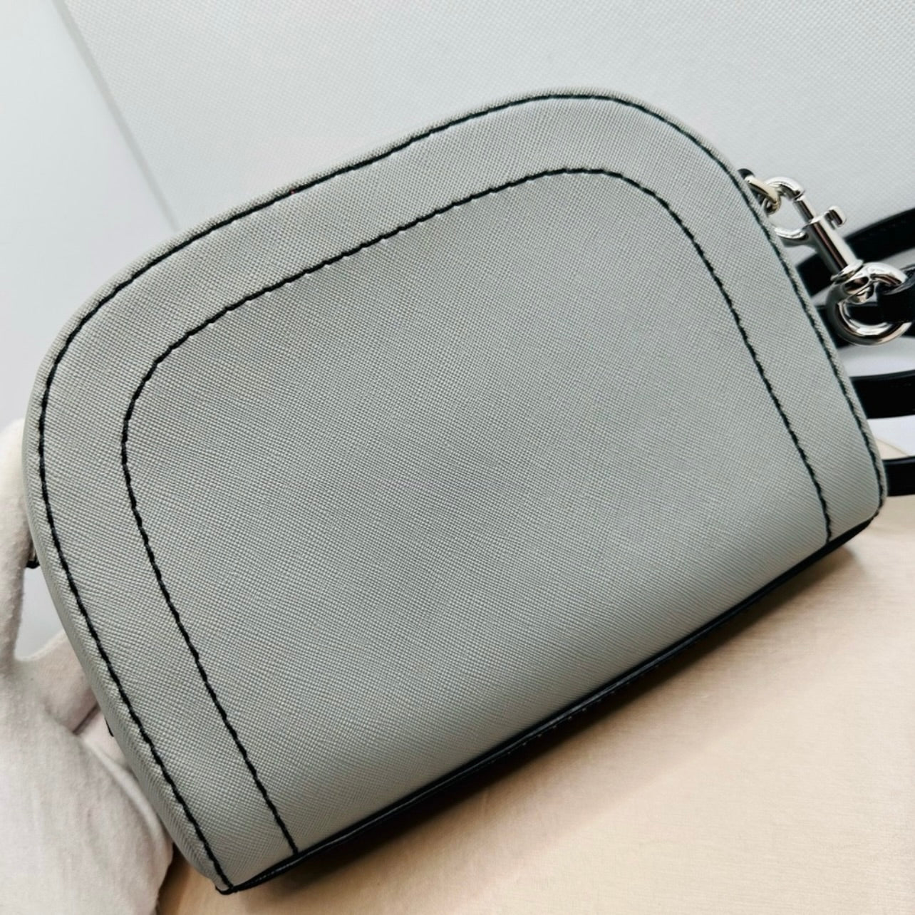 New Marc Jacobs Playback Paint Splash Faux Leather Crossbody Bag
