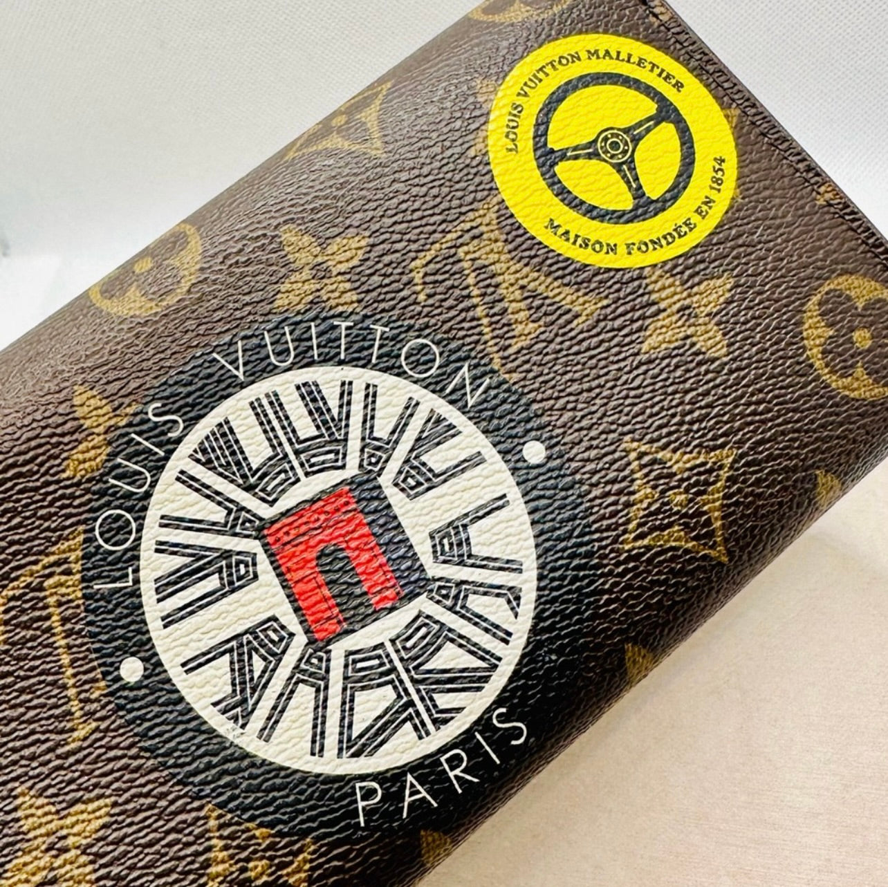 Louis Vuitton Monogram Limited Edition World Tour Sarah Wallet