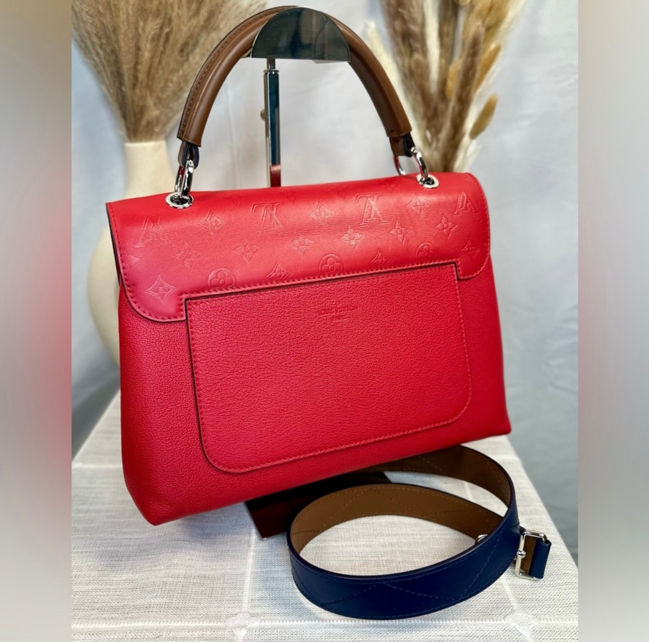 Louis Vuitton Rubis Monogram Leather Very One Handle Bag