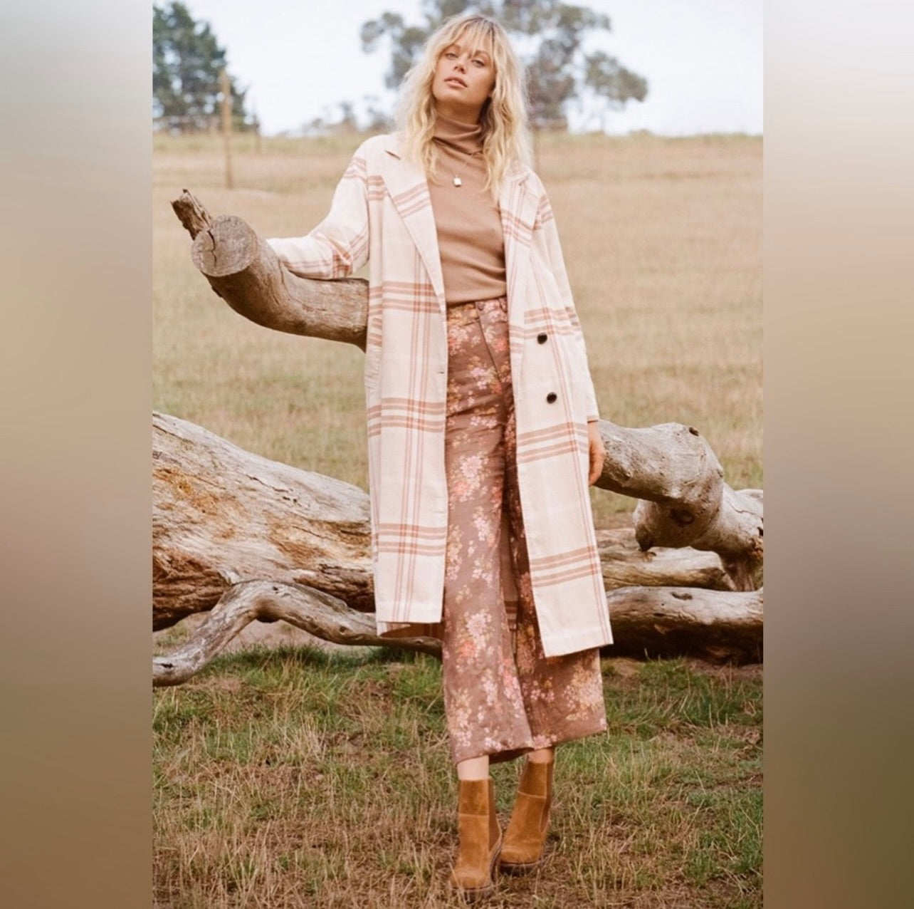 Spell & the Gypsy Collective Organic Cotton Musk Base Camp Trench Coat