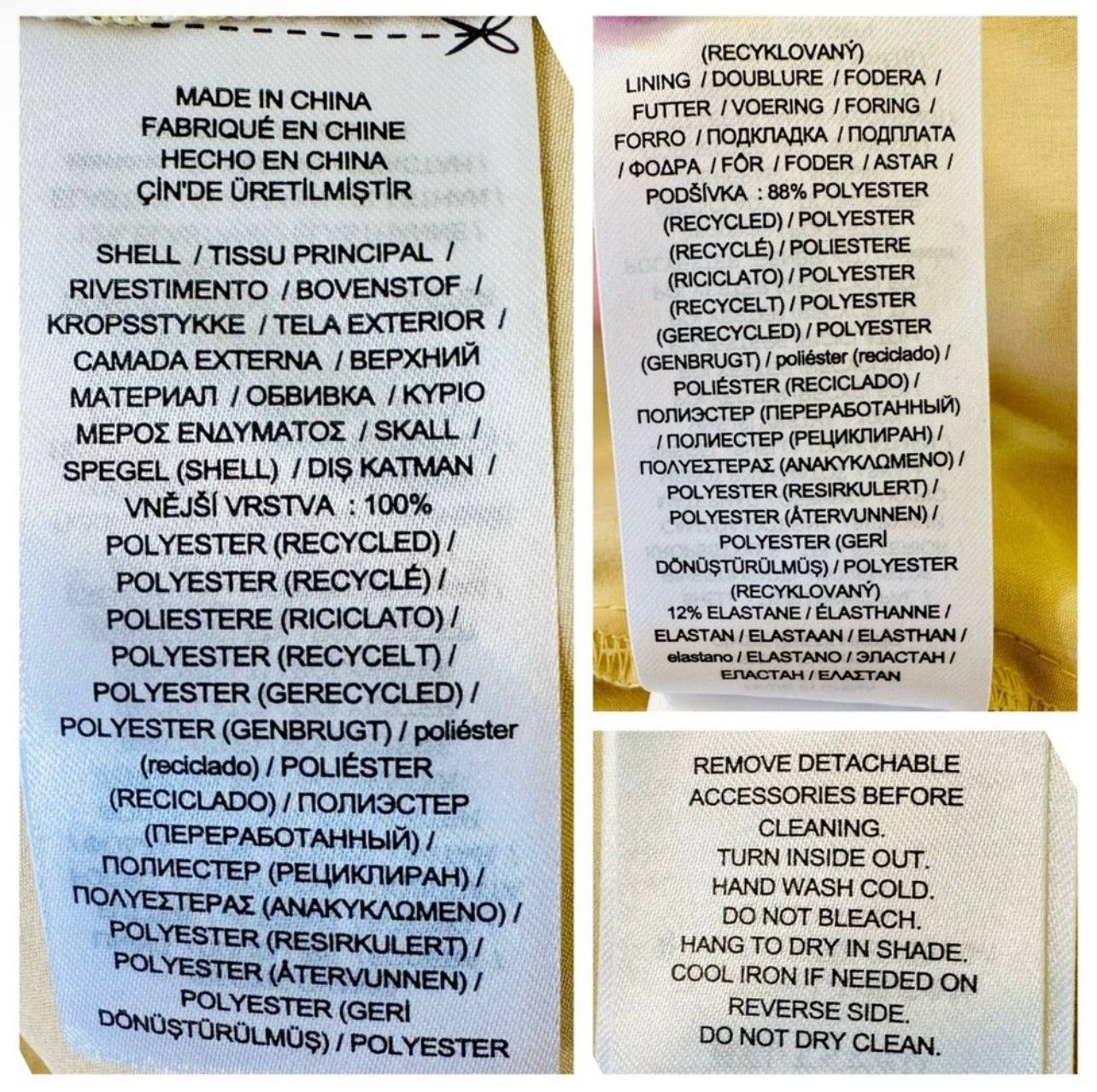 New LAUREN RALPH LAUREN Gold Shimmer Strapless Evening Dress Gown