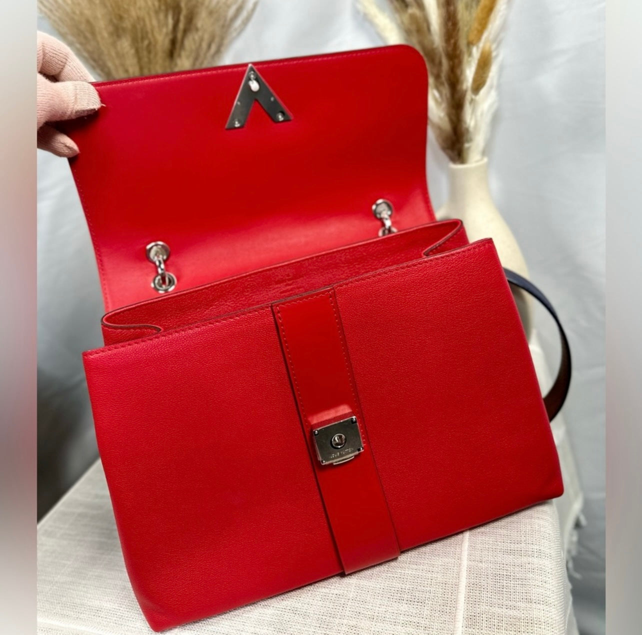 Louis Vuitton Rubis Monogram Leather Very One Handle Bag